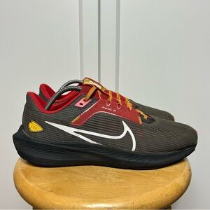 Nike Pegasus 40 Kansas City chiefs grey red yellow
